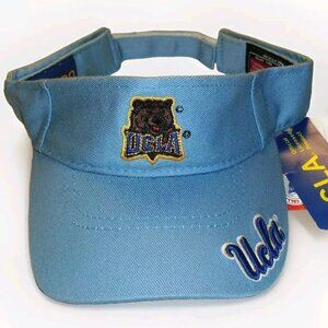Ucla Bruins Bear Logo Mens Adult Light Blue Visor hat New Ncaa